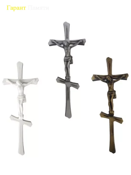 Крест с распятием (№64)- барельеф